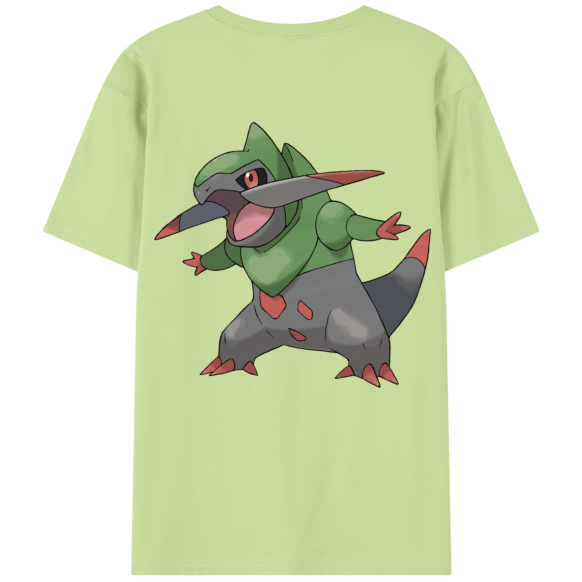 （画像用） ポケットモンスター Pokémon 綿100％半袖Tシャツ（背面プリント）
